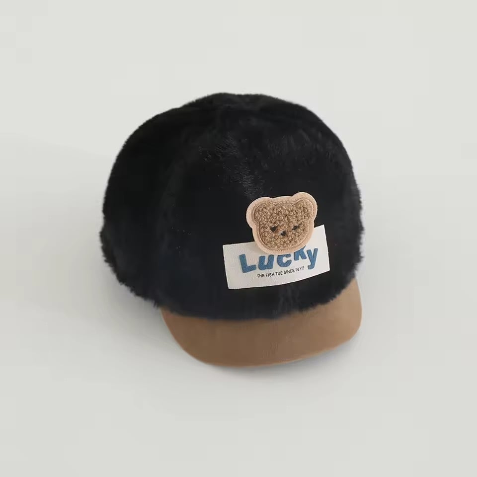 くまボアベビーキャップ