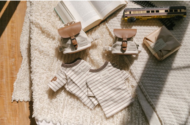 【即納】［papier］Classic Backpack Harness(ブラック・S〜M)
