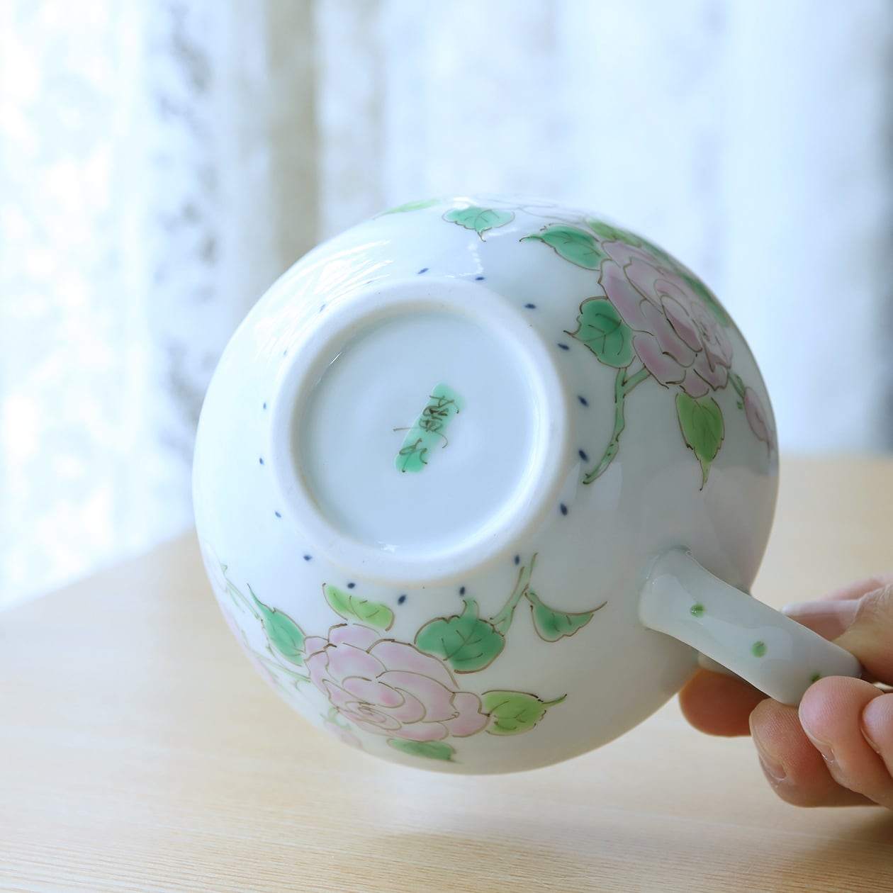 うつわ藍水 ｜ カフェボール バラ ｜ 波佐見焼 | にっこう生活館