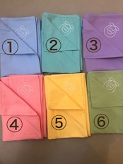 【YOGABOND参加者限定価格】 カラーふろしき -綿100%- サイズ100