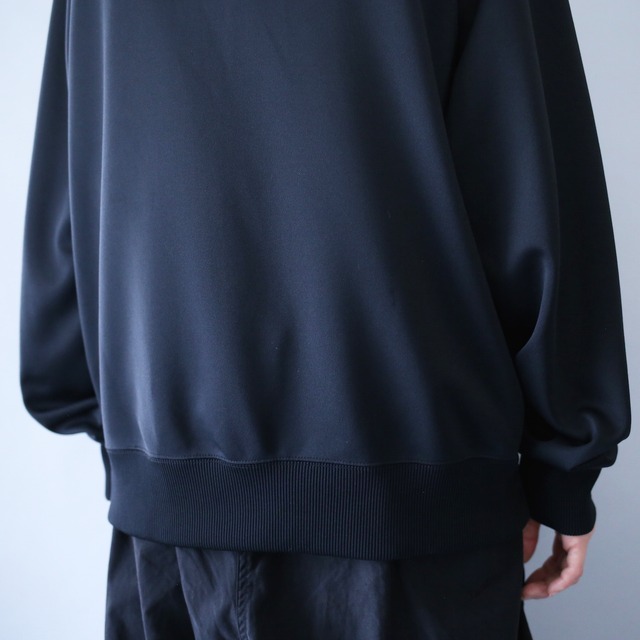 "NIKE" monotone double V-line design track jacket