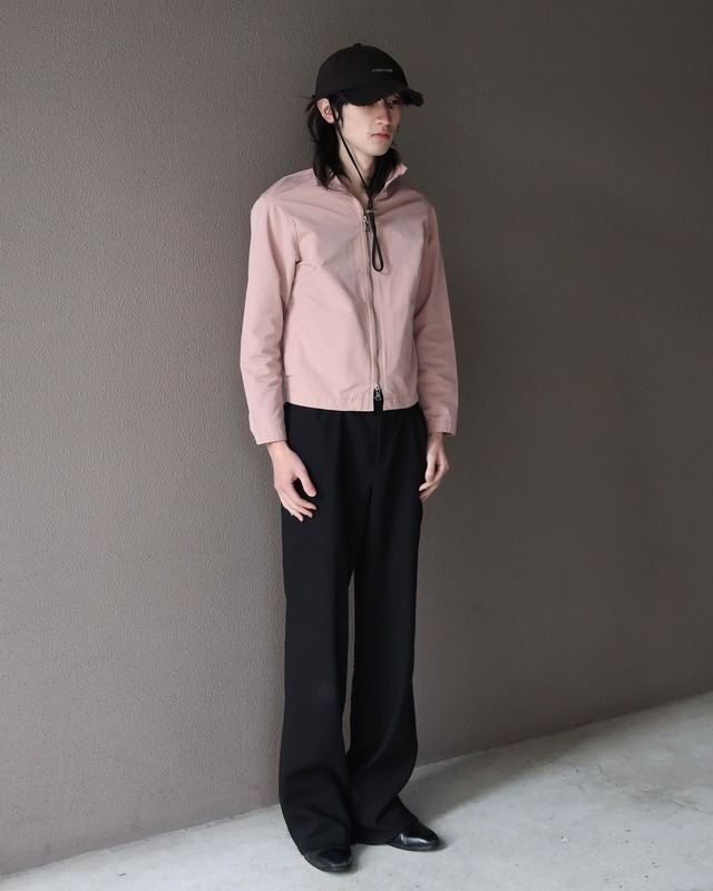 【PRADA】short length zip-up blouson
