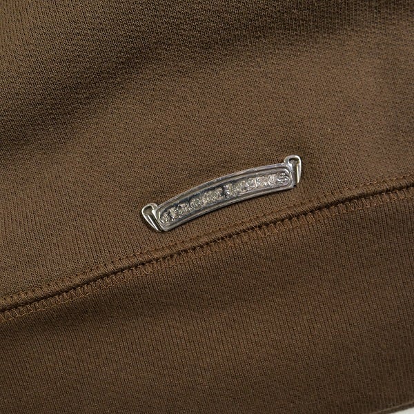 Size【M】 CHROME HEARTS クロム・ハーツ SLO RIDE 1/2 ZIP BROWN