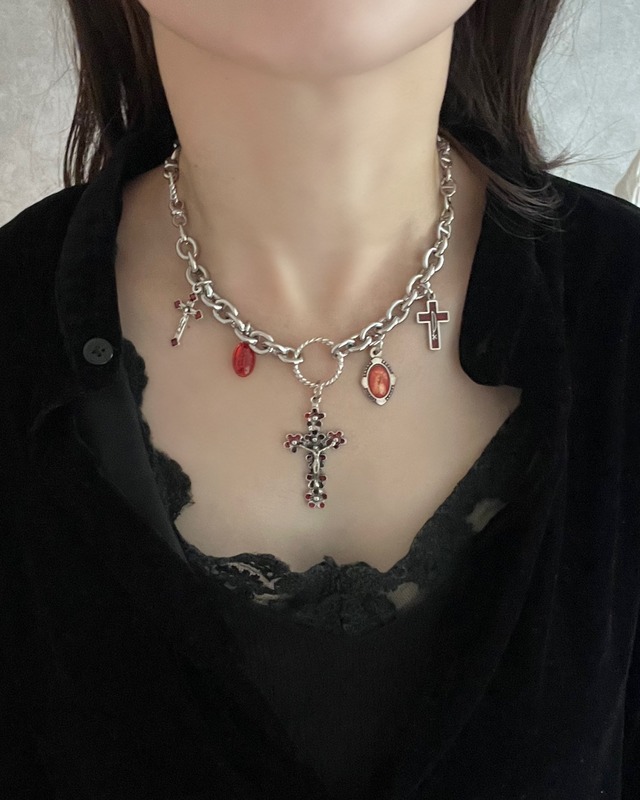 Garnet Grace Necklace