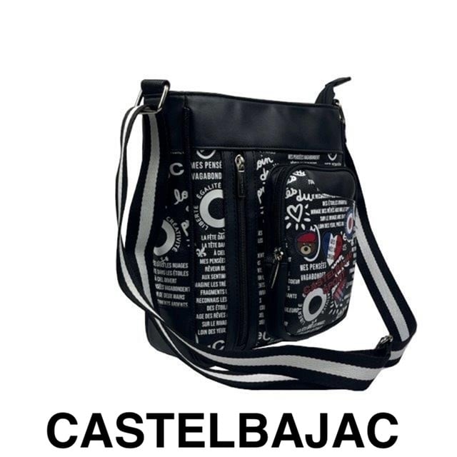 カステルバジャック　CASTELBAJAC　ショルダーバッグ　7233381126-3　クロ