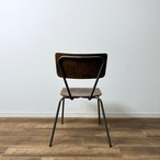 JOURNAL STANDARD FURNITURE CLIO CHAIR ジャーナルスタンダードファニチャー クリオ チェア ダイニングチェア アームレスチェア ヴィンテージ ナチュラル ブラウン 木目  アーバンインダストリアル プライウッド【中古】【200サイズ】