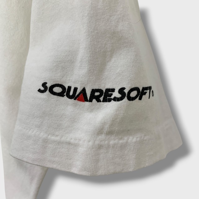 90s ファイナルファンタジーⅦ クラウド　キャラクターTシャツ　プレステ　XL
