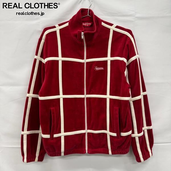 Supreme/シュプリーム【20SS】Grid Taping Velour Jacket/グリッド