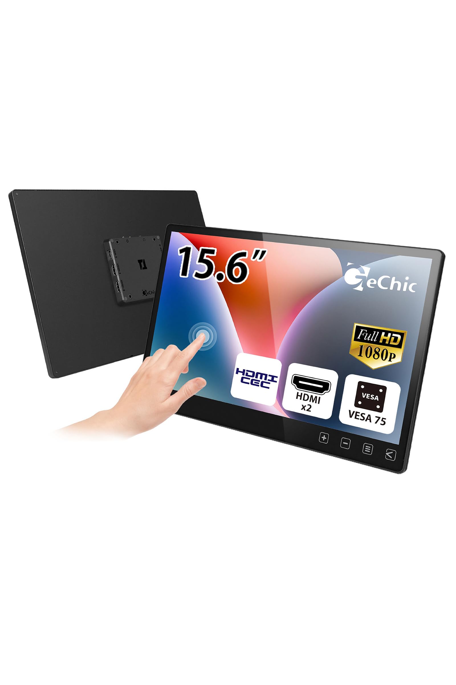 Intehill モバイルモニター 14インチ 自立型 QHD 2.5K (2560x1600) 超