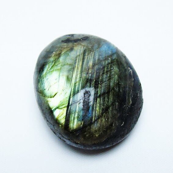 ラブラドライト 原石 タンブル 一点物 171-6115