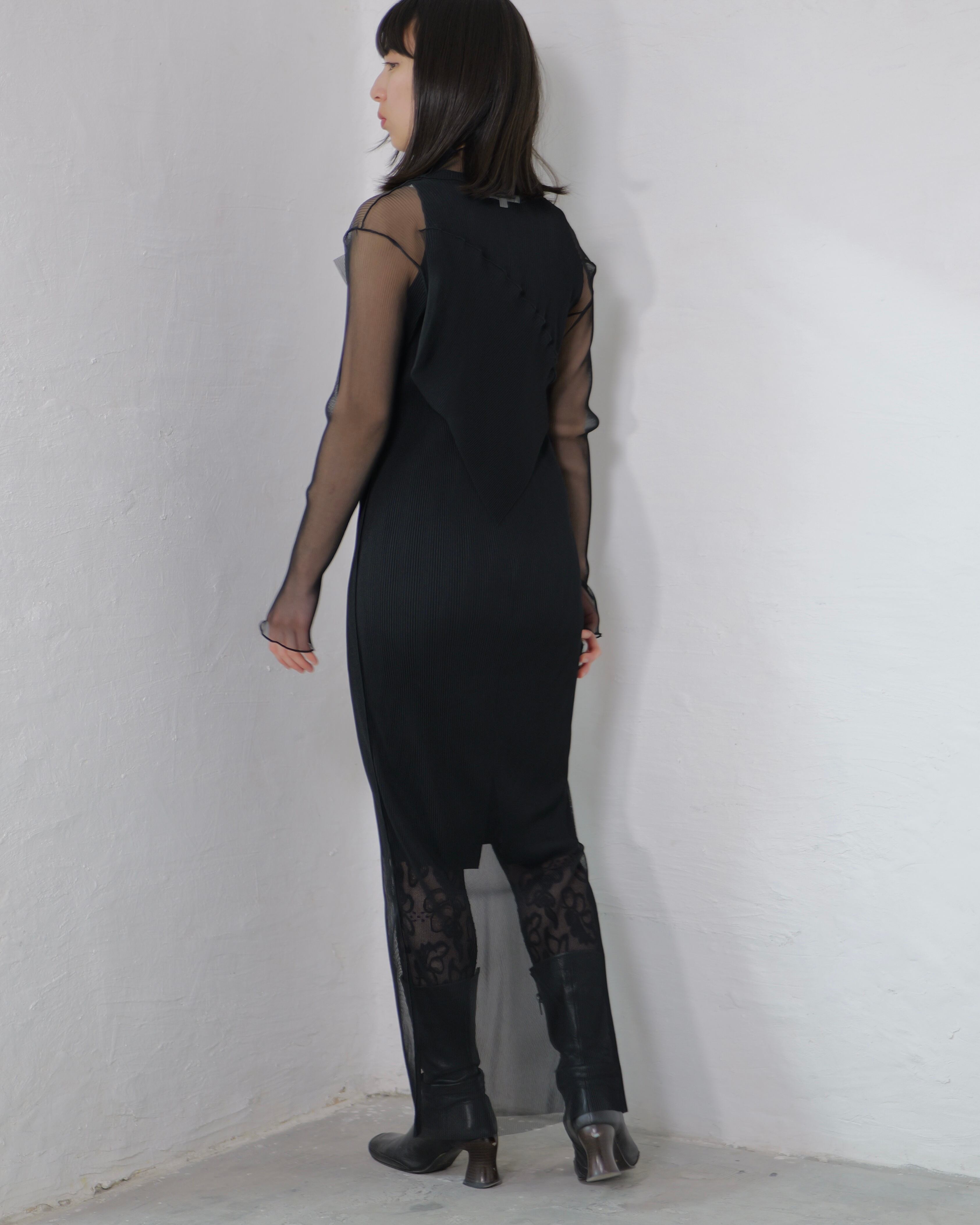 kotoha yokozawa - GHOST TODO Dress Longsleeve Highneck +Inner