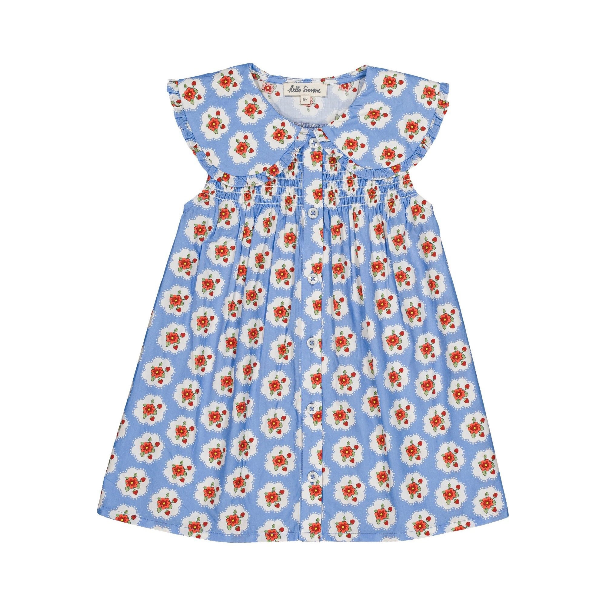 《hello Simone 2026SS》Line blouse / Provence / kids