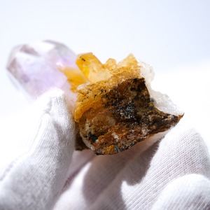 ブランドバーグ ゴボボセブ アメシスト アメジスト / 原石 標本【D_1】水入