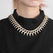 スパイクド キューバンチェーン W140