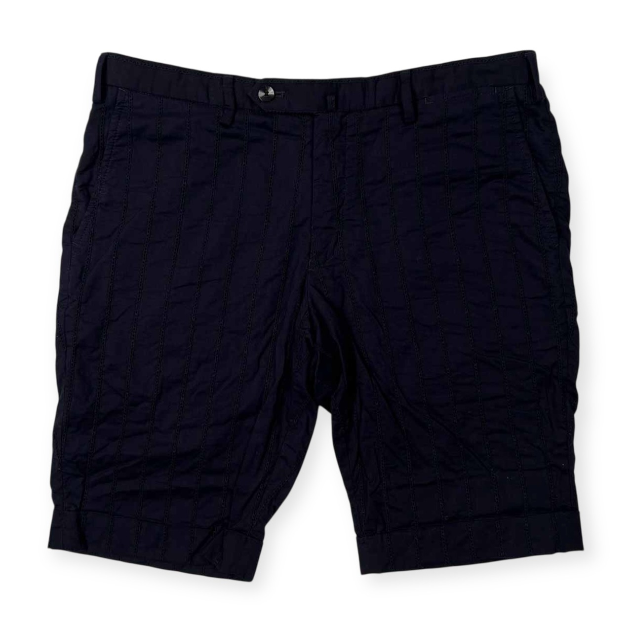 TOMORROWLAND トゥモローランド PILGRIM ピグリム ストライプ風 ショーツ ハーフパンツ ショートパンツ サイズ 48 /ネイビー