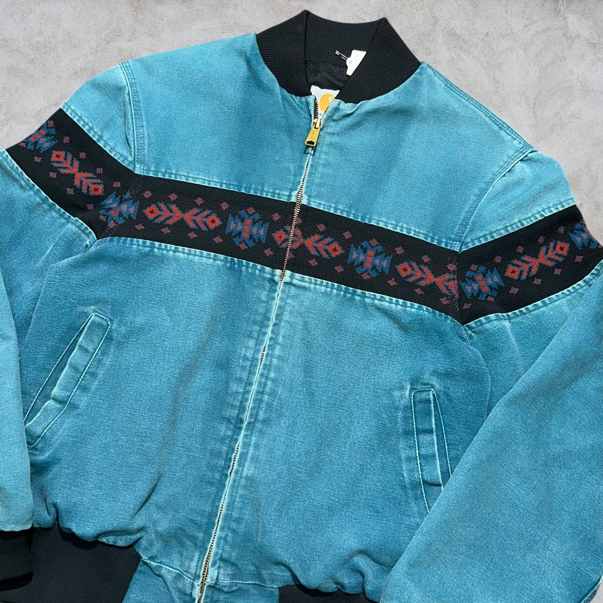 90's Carhartt South Western Jacket “サウスウエスタン” “ネイティブ
