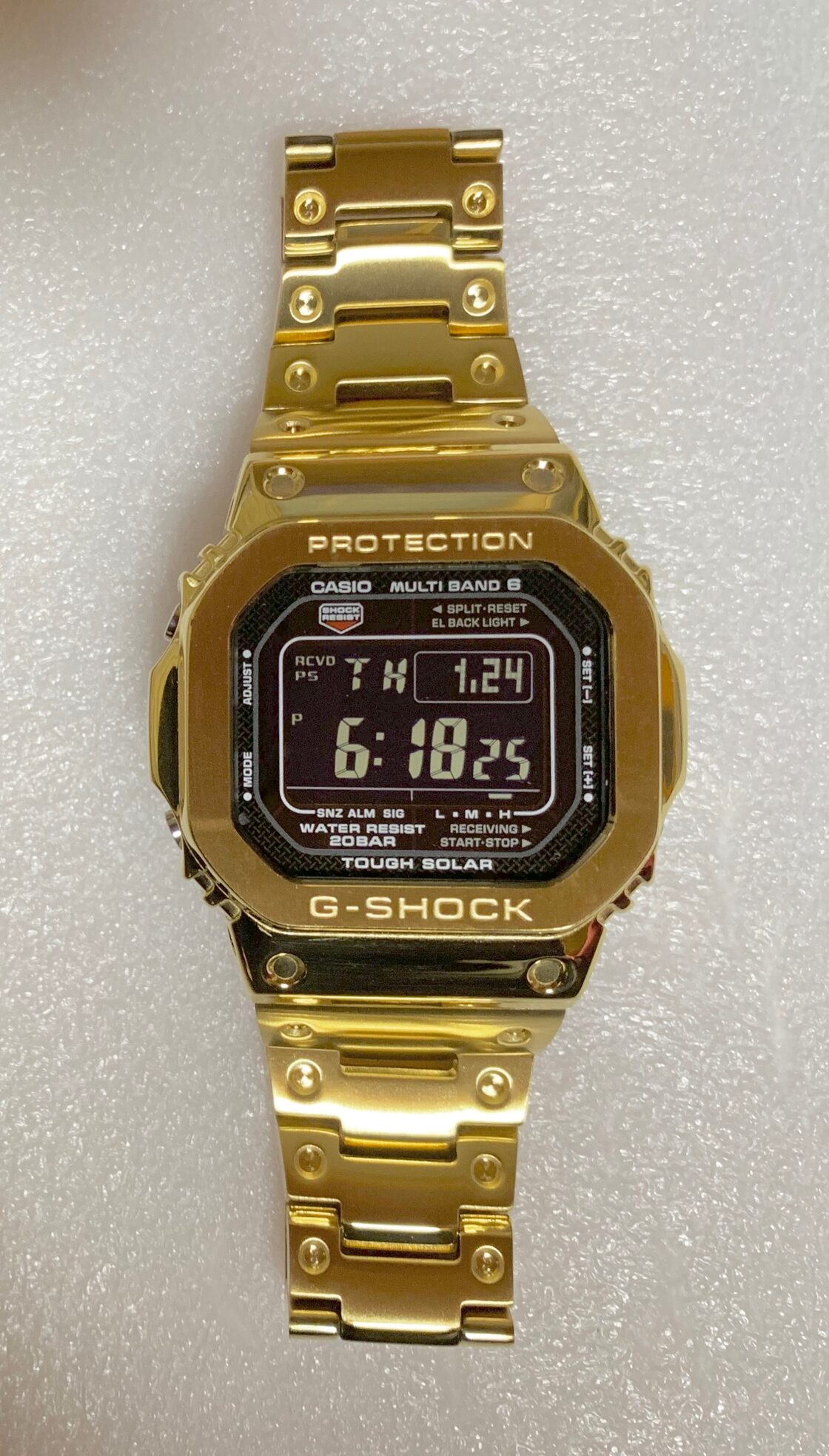 カシオ Gショック GW-M5610 カスタム フルメタル ゴールド | PAY ID