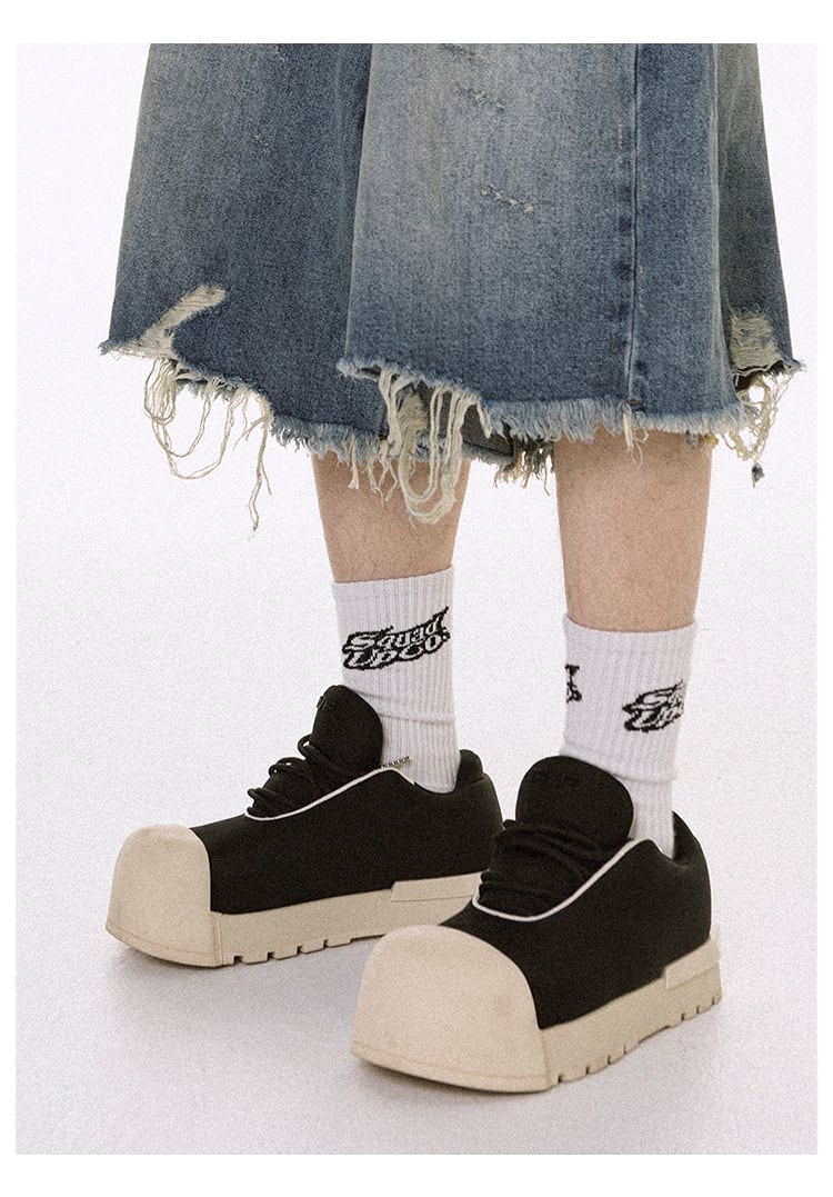 FVVO & ROCKSTA 厚底スニーカー おしゃれ かっこいい ユニセックス 4色