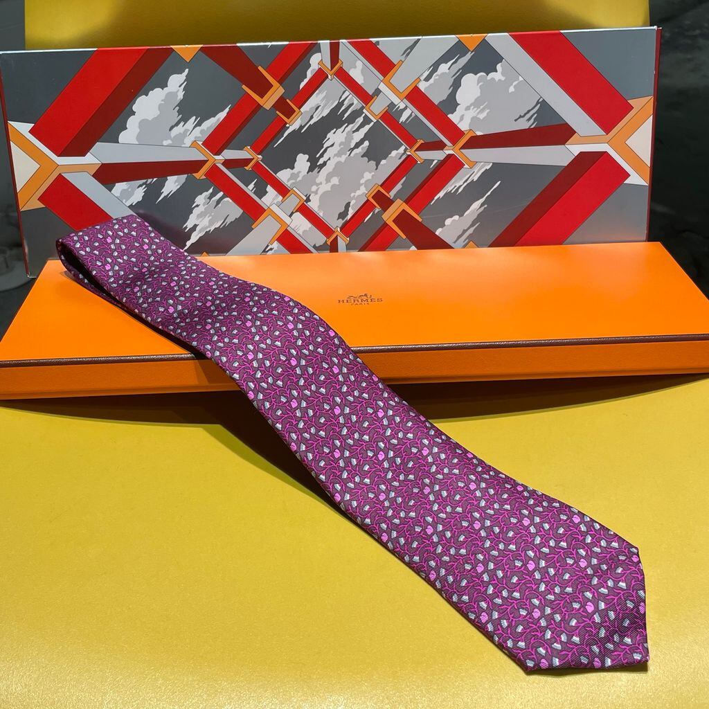 DRIES VAN NOTEN ドリスヴァンノッテン SILK TIE シルク ネクタイ 【中