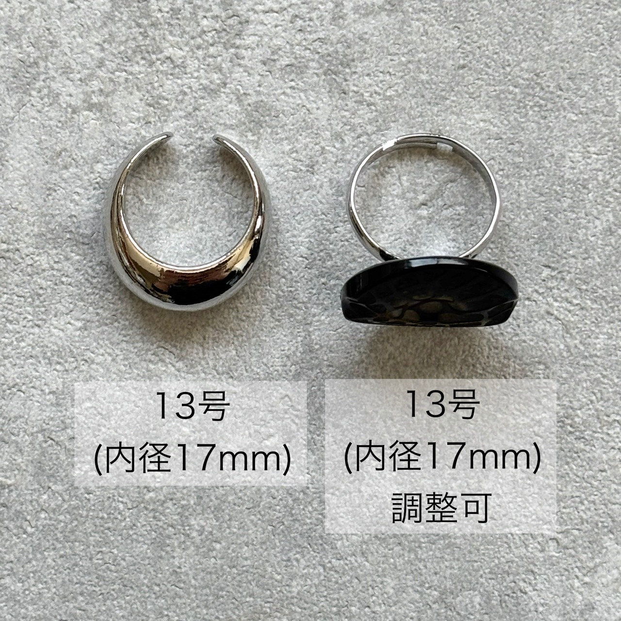 ミニスワッグ付き・ホリデージュエリー3点セット｜イヤーアクセ＆リング2点｜No.2