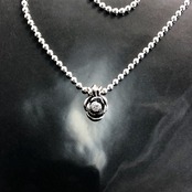 BALL CHAIN [ROSE] w/DIAMOND in collaboration with SUGIZO / ローズネックレス・スギゾーコラボレーション ダイヤモンド