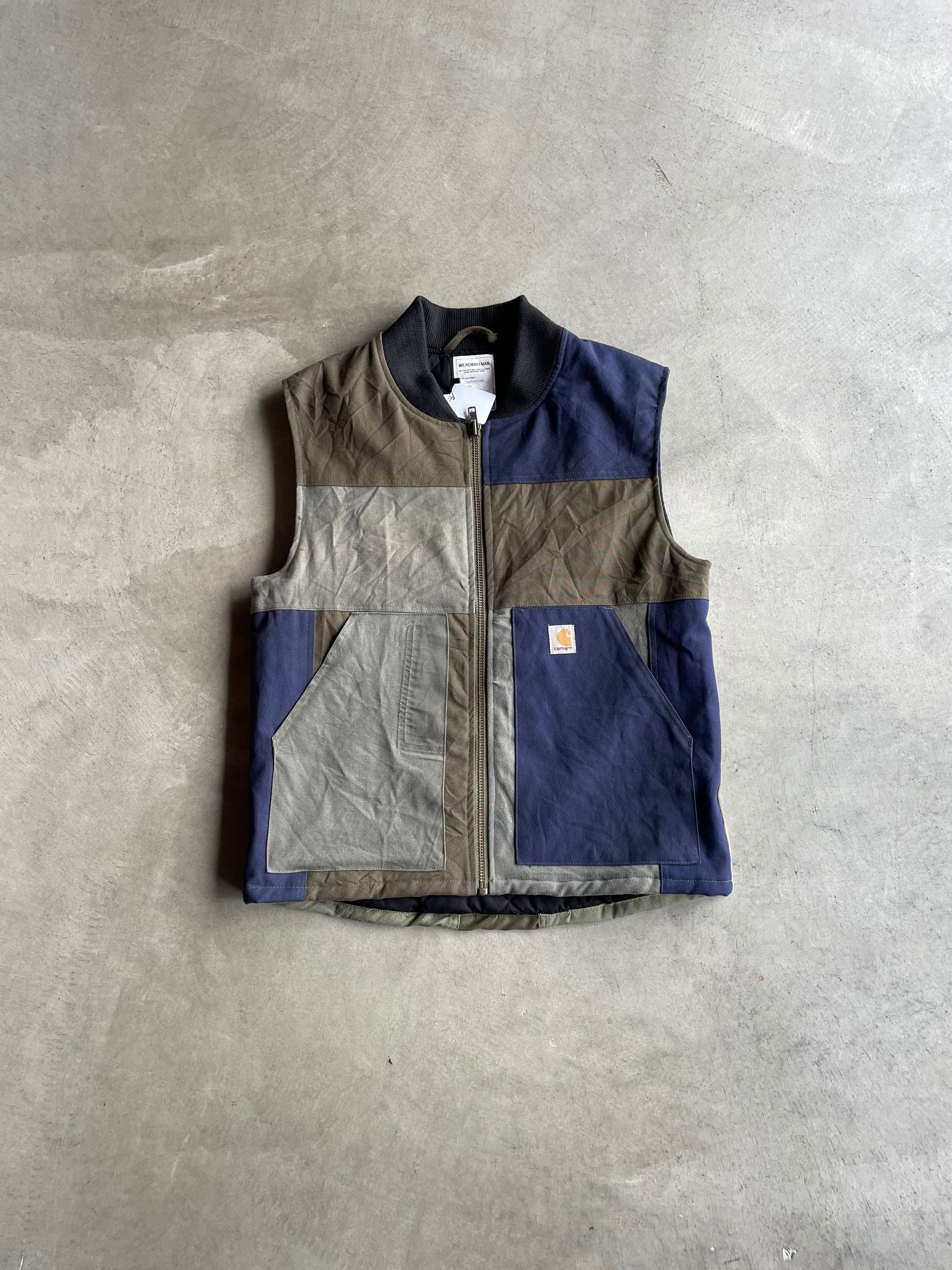 ミスターリメイクマン 　MR.REMAKEMAN　×　Carhartt Mr. Remake Man. ミスターリメイクマン【 used remake duck vest
