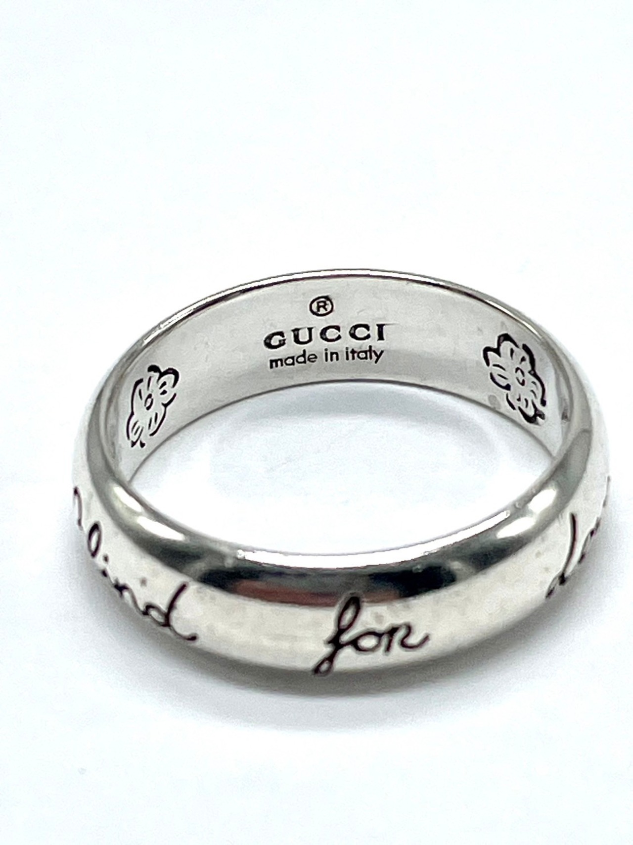 GUCCI ブラインド フォーラブ リング SV925