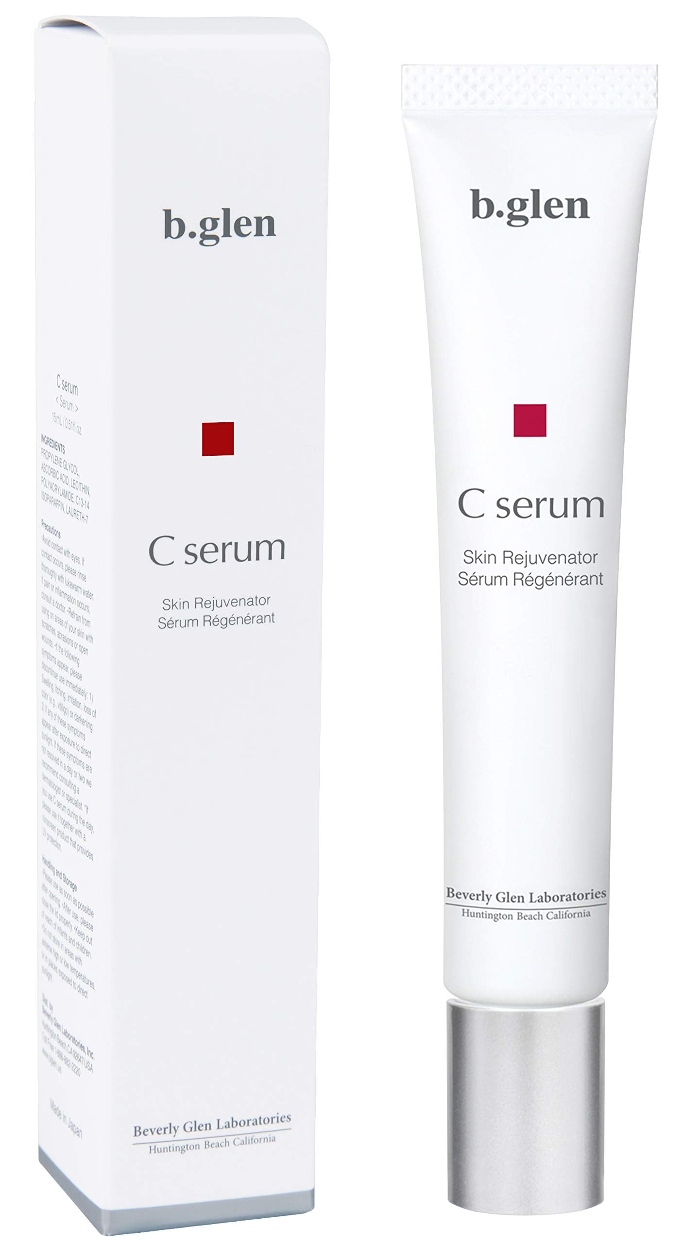 b.glen Cセラム ＜ピュアビタミンC美容液＞ 15mL / 0.51fl.oz