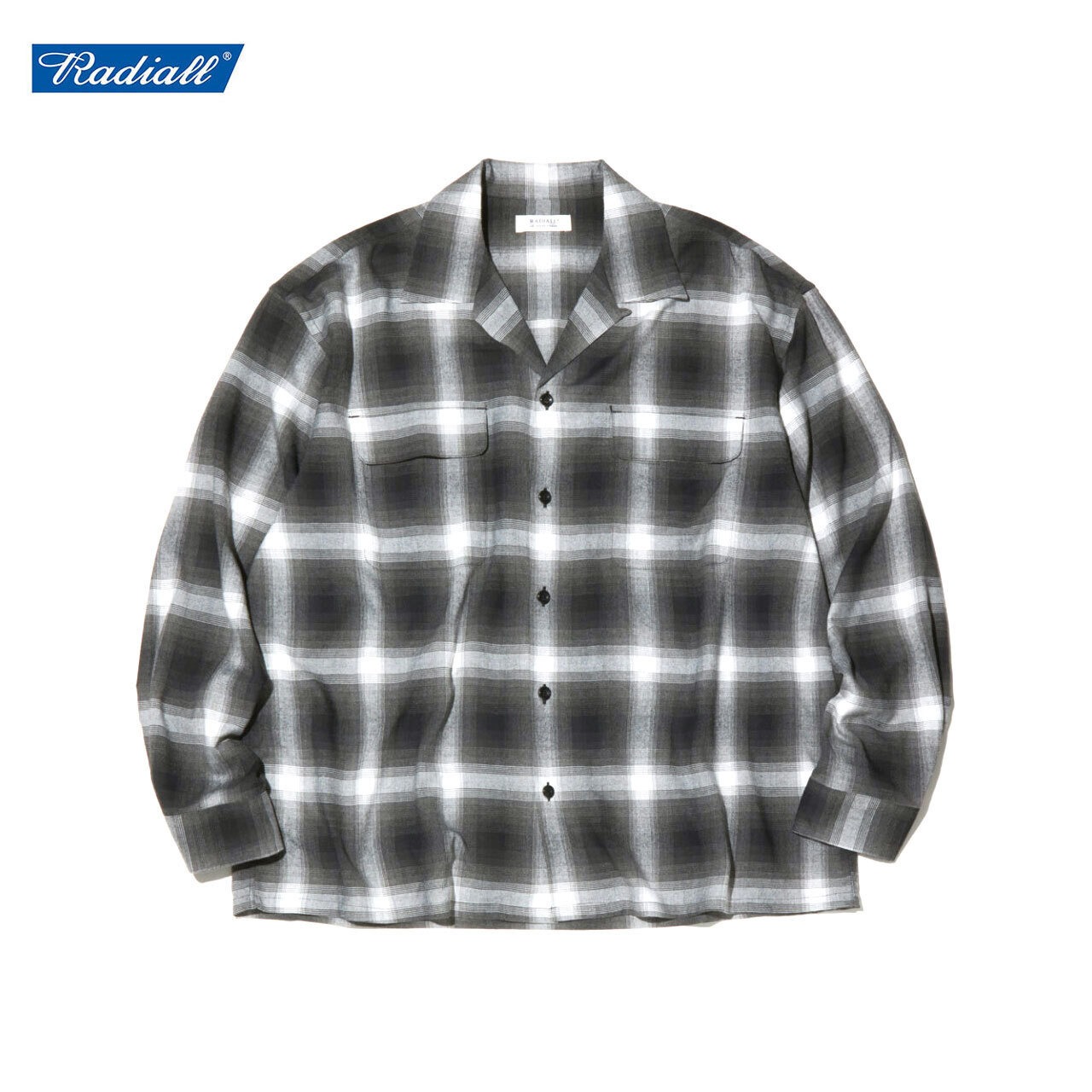 RADIALL (ラディアル) Belair OPEN COLLARED SHIRT L/S ラディアル  