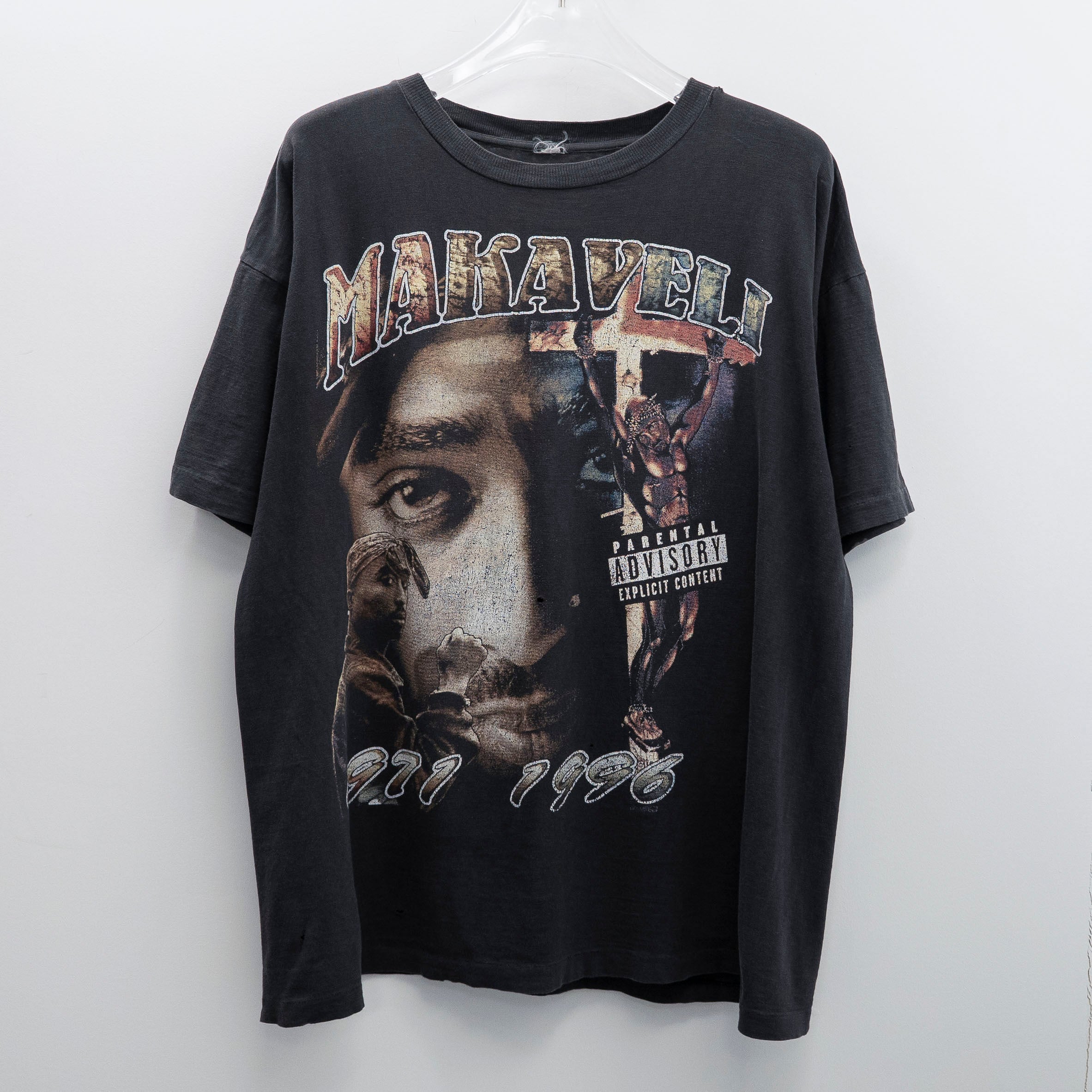 2Pac " Makaveli " CutTag Fits XL【A7-433】