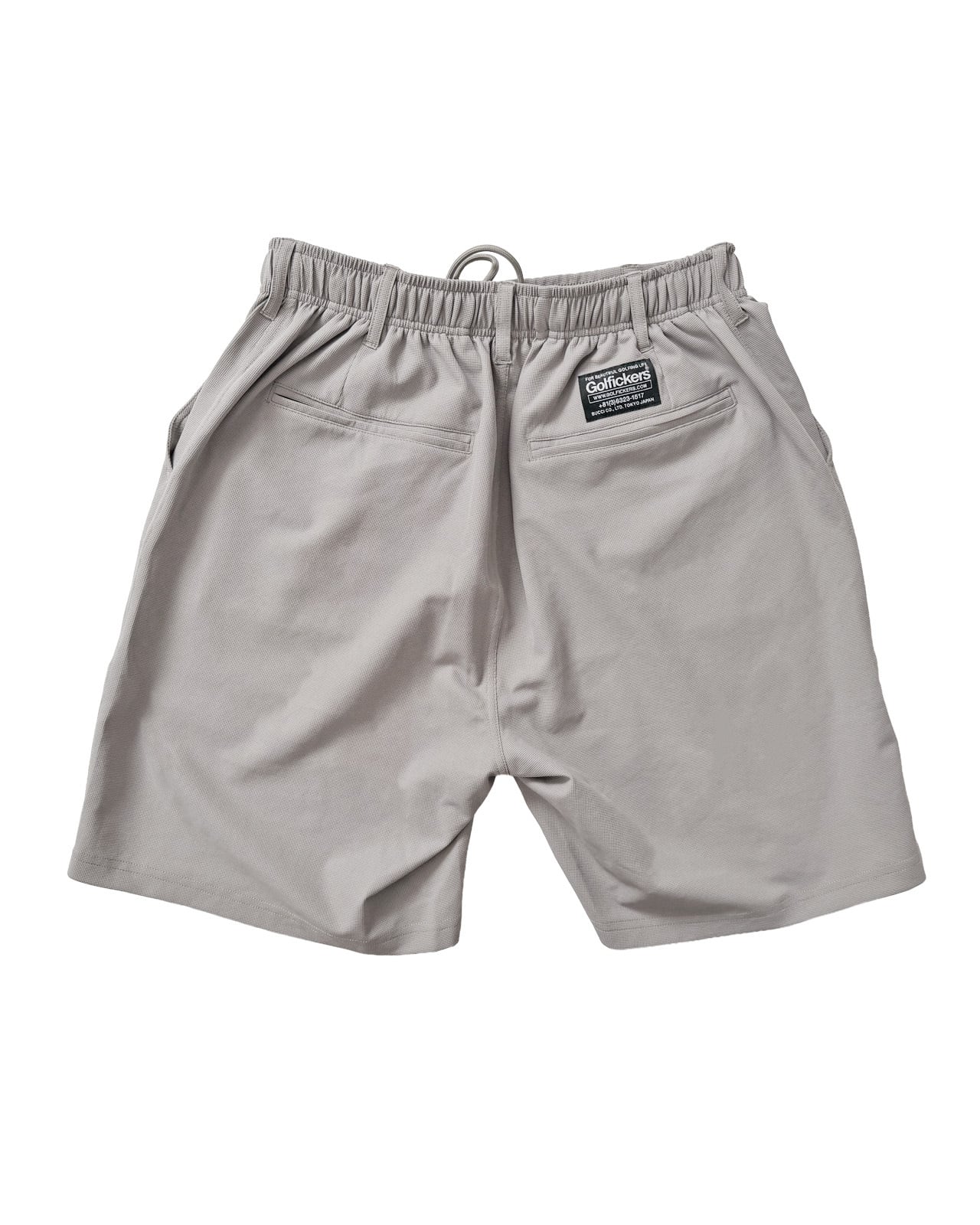 HOLE 674] UVカット & COOL ハーフパンツ -Gray- | Golfickers