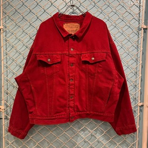 Levi's-Denim jacket Red