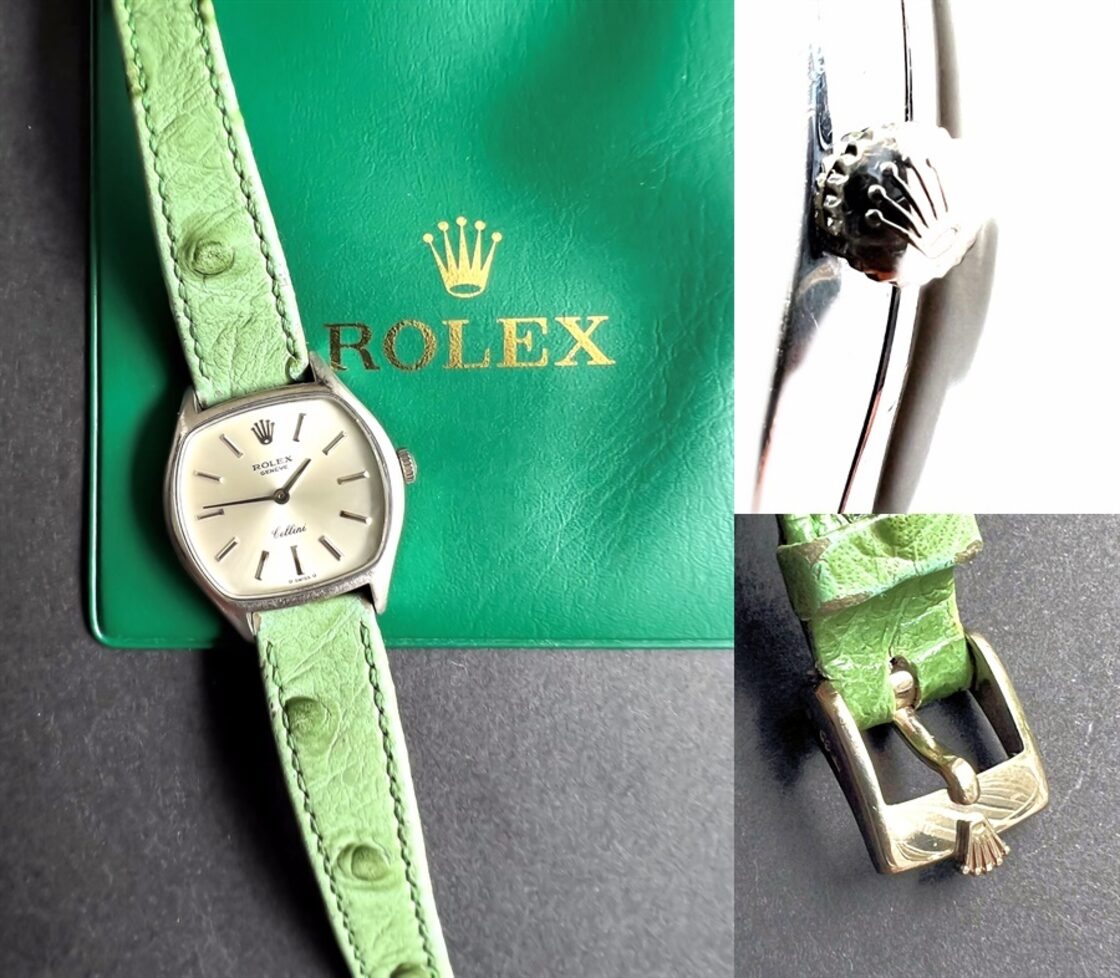 ROLEX ロレックス チェリーニ K18WG 750 ホワイトゴールド 金無垢 時計 