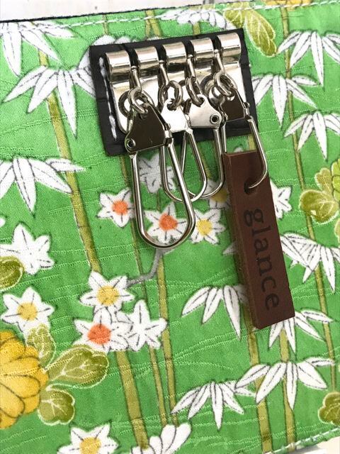 key case ( flower) antique  kimono