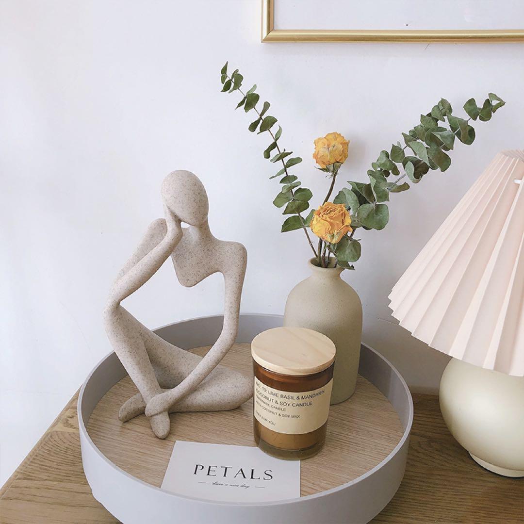 北欧雑貨 韓国雑貨 彫刻オブジェ 考える人 | Russel 海外インテリア