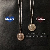 ユニセックス　シルバーネックレス ［SSN003］