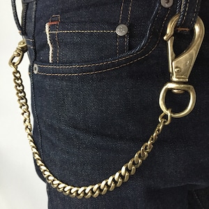 ★amp japan 11AD-208／Classic Wallet Chain with Diamond