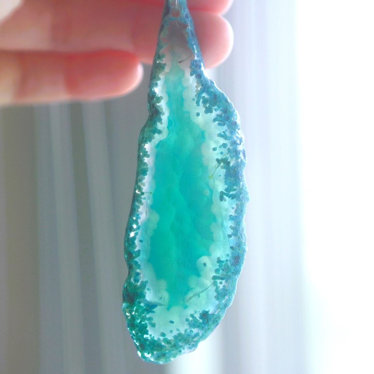 Lagoon Blue - アゲートヒーリングチャイム / Agate Healing Chime 1264