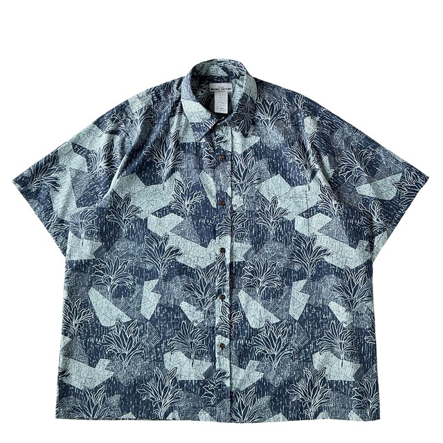 USED Aloha shirt / T&L MuuMuu factory  / size 5XL