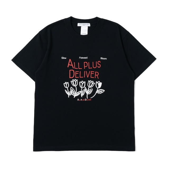 APD BLOOM GRAPHIC SS TEE / BLACK