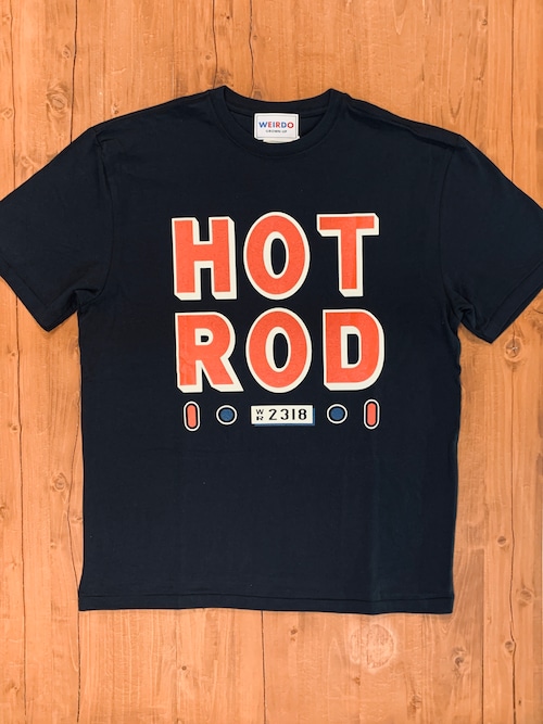 【WEIRDO】ウィアード HOTROD TAIL - S/S T-SHIRTS (BLACK) メンズTシャツ