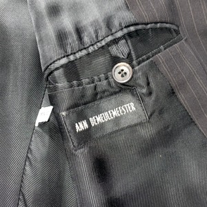 archive ANN DEMEULEMEESTER stripe tailored jacket