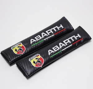  ABARTH SEAT BELT PAD SET 