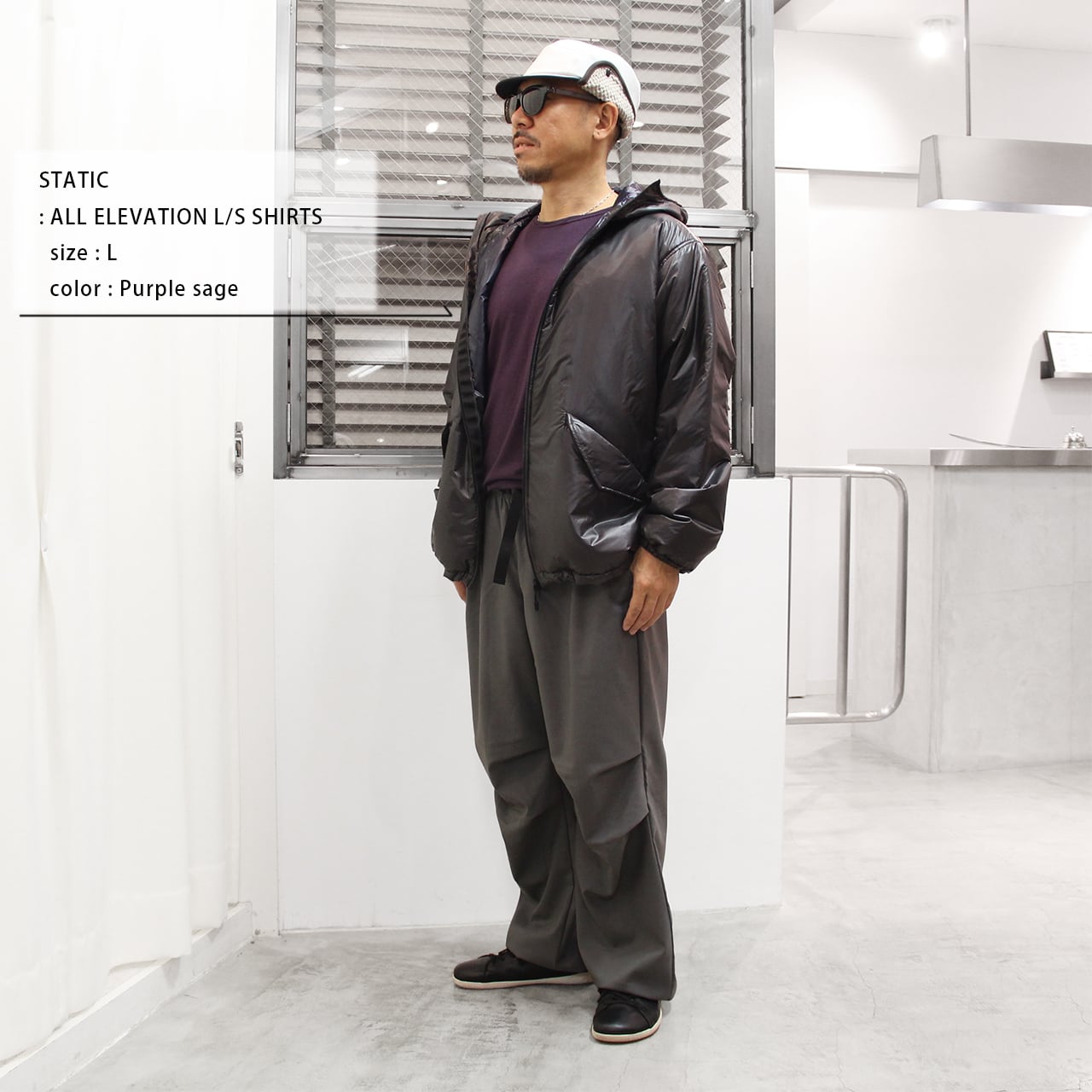 STATIC ALL ELEVATION L/S SHIRTS M's | WORKROWN UNIFORM