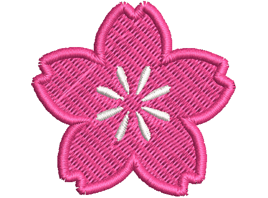 刺繍データ】桜 Cherry Blossoms SAKURA ※ジャノメ専用 | studio yossy