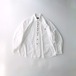 【Woodpecker】Embroidered Tyrolean Shirt White 41/42