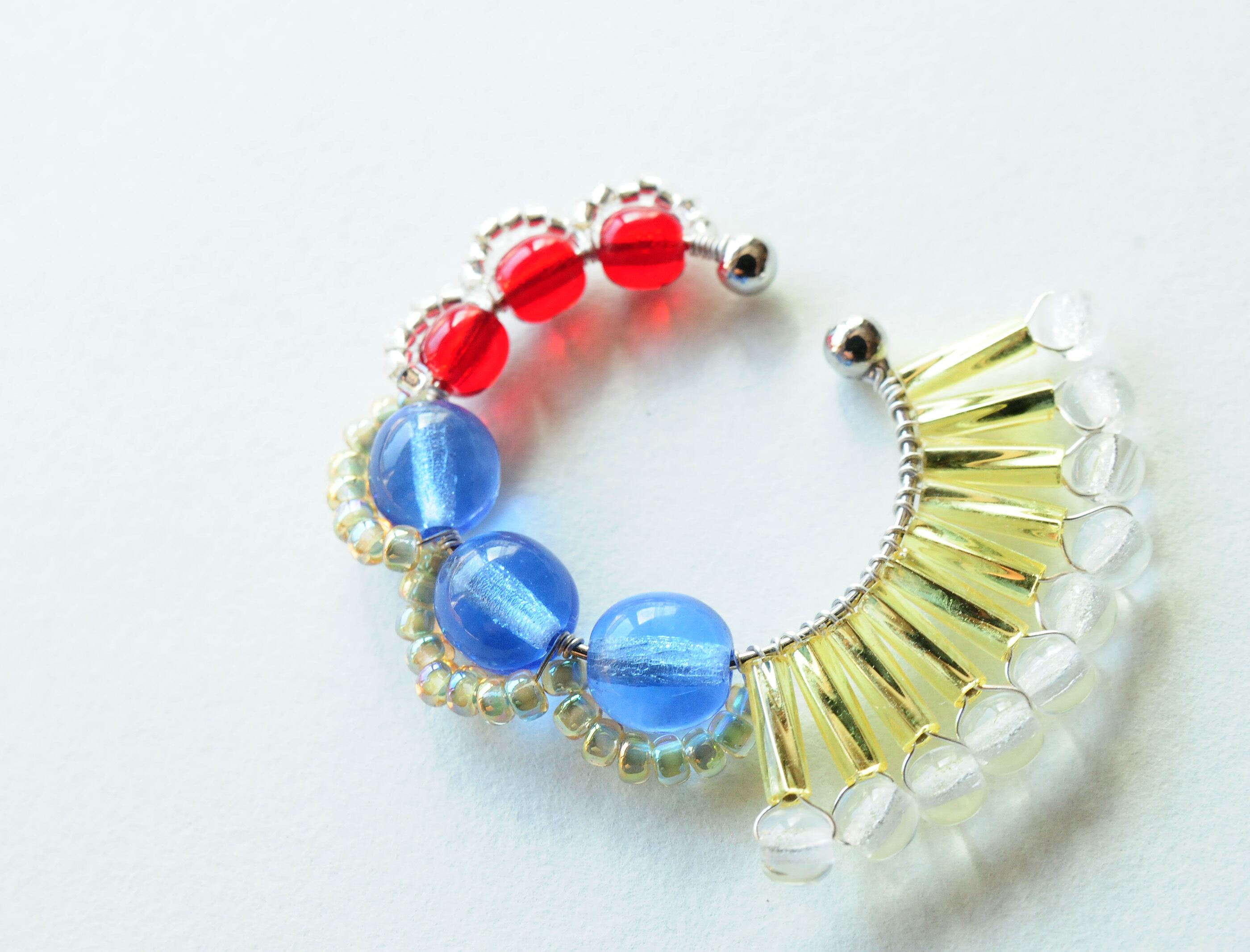 ＜Rollo～イロヅクビジュー～＞イヤーカフ『 ハミングバード/hummingbird 』<36>