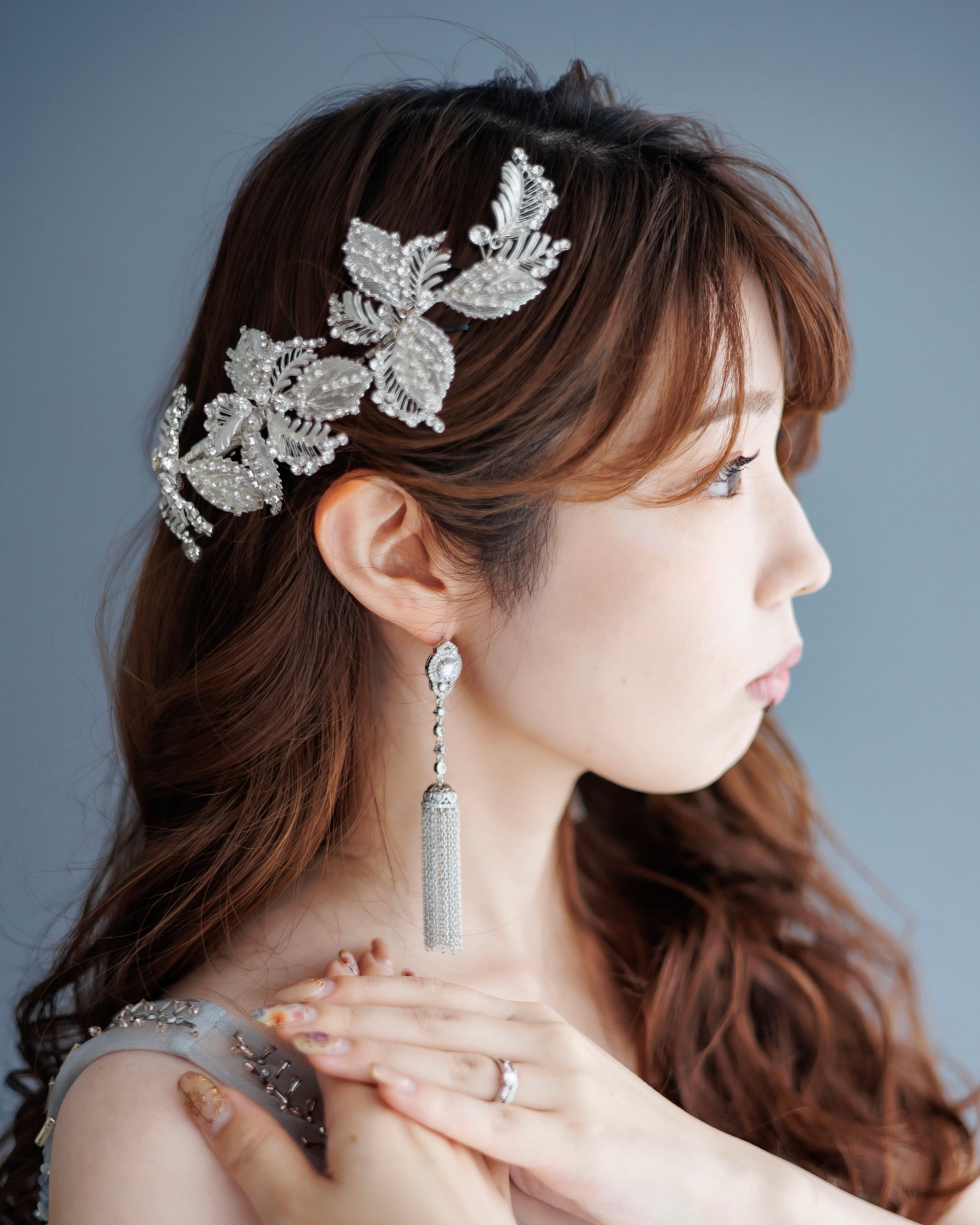 ヘッドドレスウェディング 【AH2208-01】 | ブライダルアクセサリー