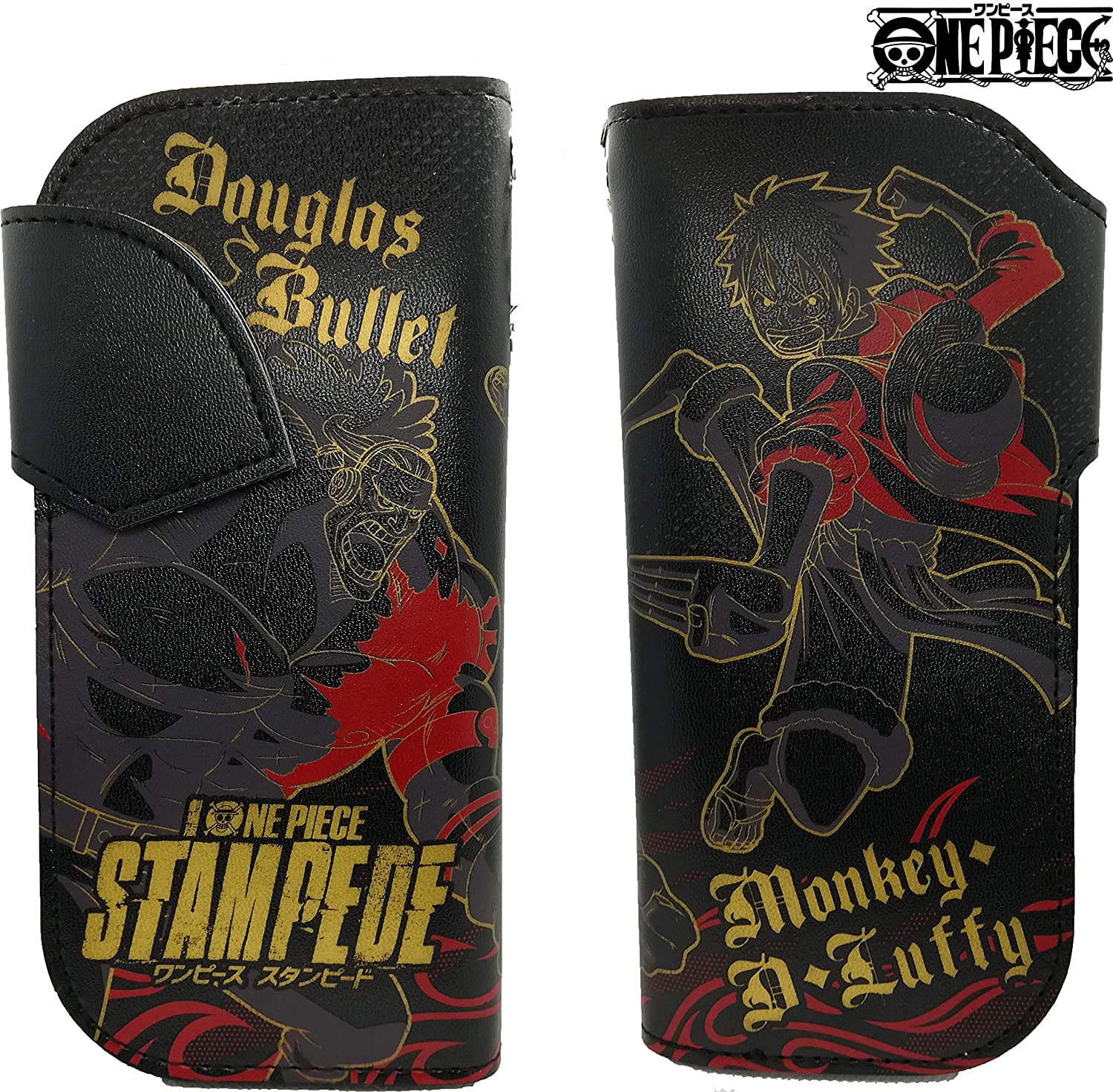 ワンピース ウォレットチェーン付 レザー ウォレット ルフィ 長財布 財布 One Piece グッズ スタンピード プライズ アミューズメント雑貨のホビーポート