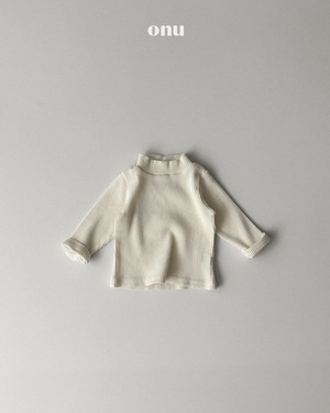 ONU［取寄］rib turtleneck tee 26winter